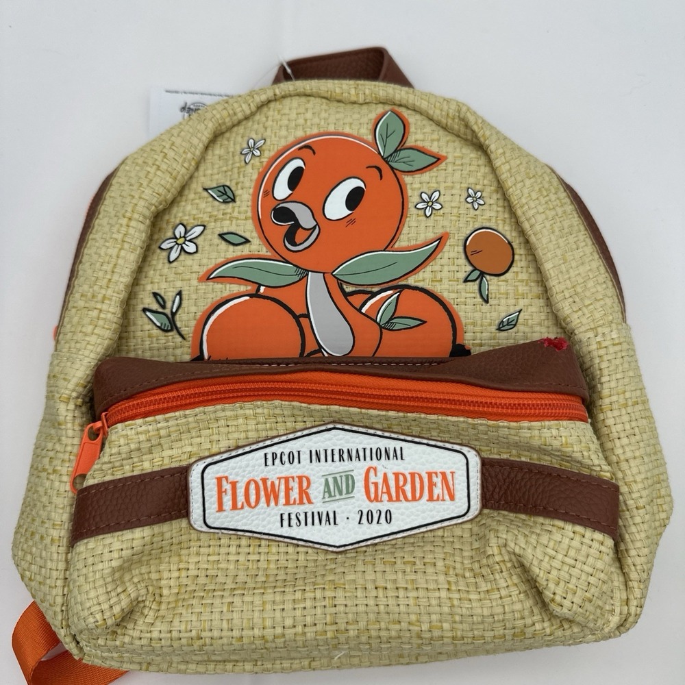 Disney Orange Bird Mini Backpack EPCOT Flower & Garden Festival 2020